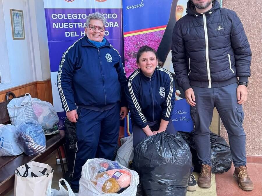 Finalizó la campaña de recolección de ropa de invierno